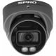 SPRO FULL Night Color, 2x 4 MP Camera met mircofoon, 1 x 4 kanaals Recorder NVR, camera systeem inclusief installatie