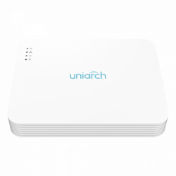 Uniarch, 8 Kanaals NVR Recorder POE, voor IP Camera's,  maximale resolutie 8MP, UV-NVR-108LS-P8