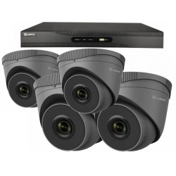 HikVision camera systeem complete set 4, 4MP met microfoon, IR bereik van 30Meter