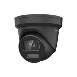 HikVision OeM, Full Night Color Zwart of Wit, 8MP Camera met een 2,8 mm lens, IR bereik van 30 meter, ingebouwd microfoon, DS-2CD2387G2-LU