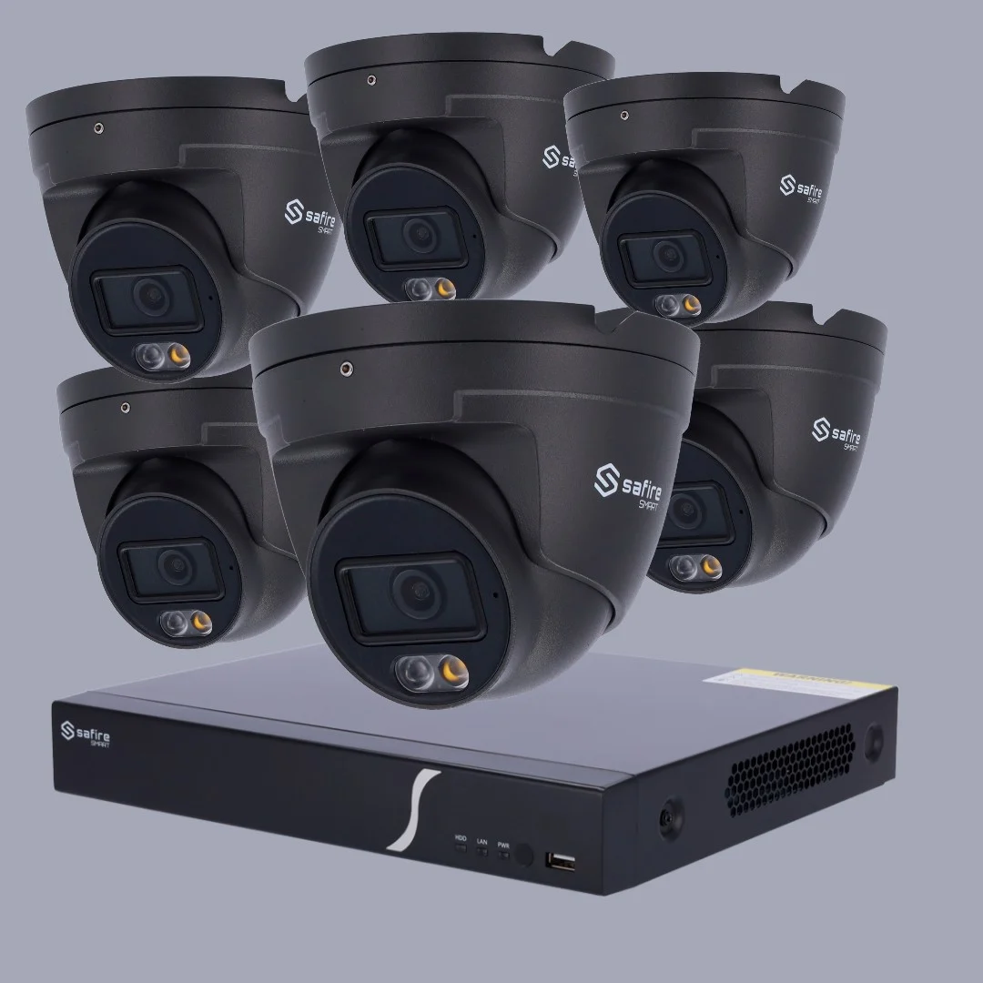 4MP – PRO Full Night Color – AI IP Camera Pro-6x Dome AI IP Camera