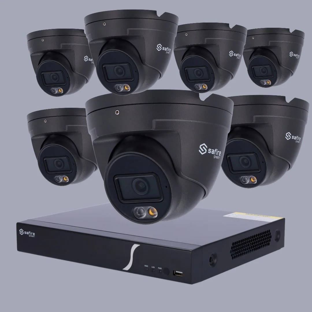 4MP – PRO Full Night Color – AI IP Camera Pro-7x Dome AI IP Camera