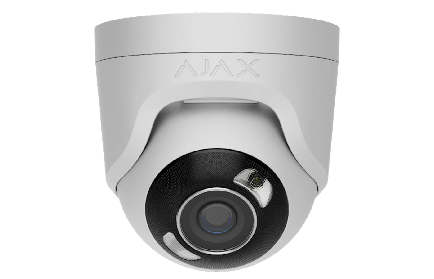 Ajax TurretCam Hybrid Light 8MP beveiligingscamera zwart/wit