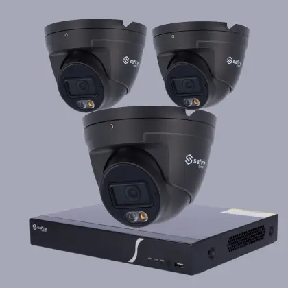 4MP – PRO Full Night Color – AI IP Camera Pro- 3x Dome AI IP Camera