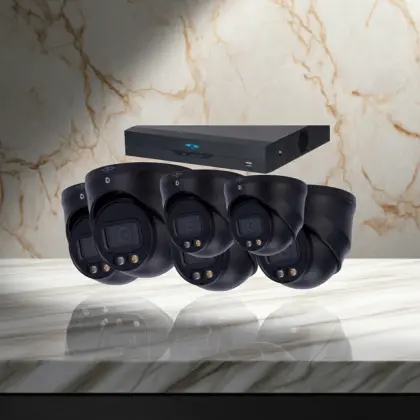 8MP – Full Night Color – AI IP Camera Met Nachtzicht Camerasysteem Plus Ultra – 6x Dome IP Camera