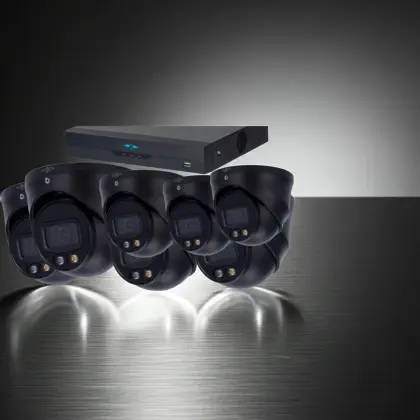 4MP – Full Night Color – AI IP Camera Met Nachtzicht Camerasysteem Plus – 7x Dome IP Camera