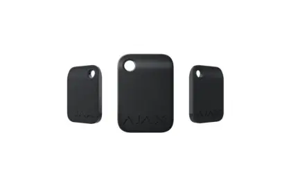 AJAX Tag – 3 Zwarte RFID-sleutelhangers voor Ajax KeyPad toegang