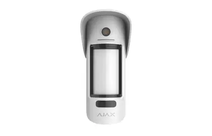 Ajax MotionCam Outdoor PhOD Wit – Draadloze Buitendetector met Camera & Foto-op-Aanvraag