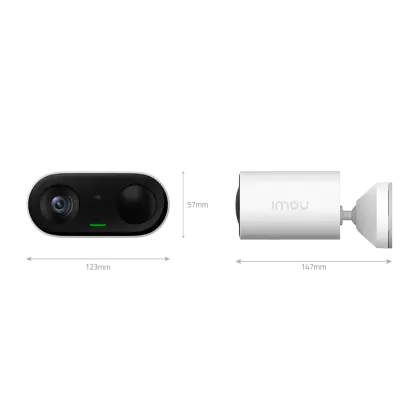Cell Go Batterij Camera Kit 3MP- KIT-IPC-B32P-FSP12-IMOU - foto 2