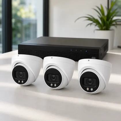 Compleet 8MP Camerasysteem Set 3 + Installatie Op Locatie
