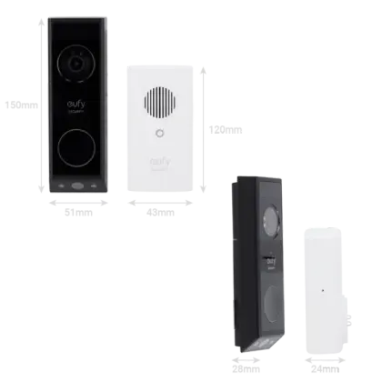 Eufy 2K Video Doorbell E340 Kit - foto 5
