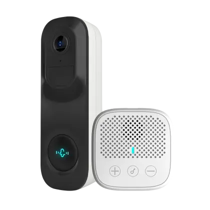 IP Camera Installatie – VicoHome VH-DB1 draadloze 3MP FULL HD smart WiFi deurbel - foto 2