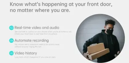 IP Camera Installatie – VicoHome VH-DB1 draadloze 3MP FULL HD smart WiFi deurbel - foto 6