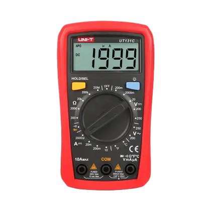 Multimeter CAT|| – DC- en AC-spanningsmeting tot 250V – UT131C