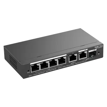 Reyee RG-ES206GS-P 4 PoE Ports + 2 Ports Rj45 + 1 SFP Combo Ports - foto 4