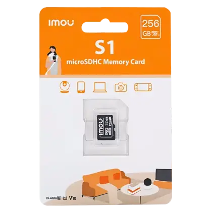 SD Kaart 256GB – micro kaart – Class 10 – ST2-256-S1-IMOU - foto 2
