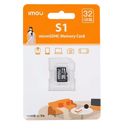 SD Kaart 32GB – micro kaart – Class 10 – ST2-32-S1-IMOU - foto 2
