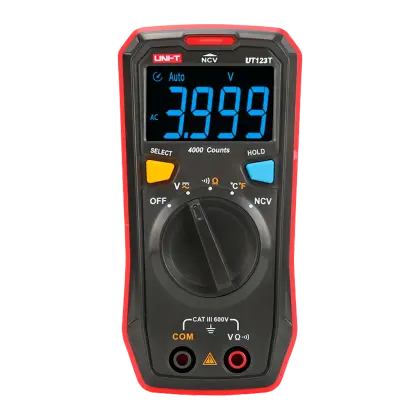 UNI-T UT123T Pocket Multimeter (CAT III, True RMS)