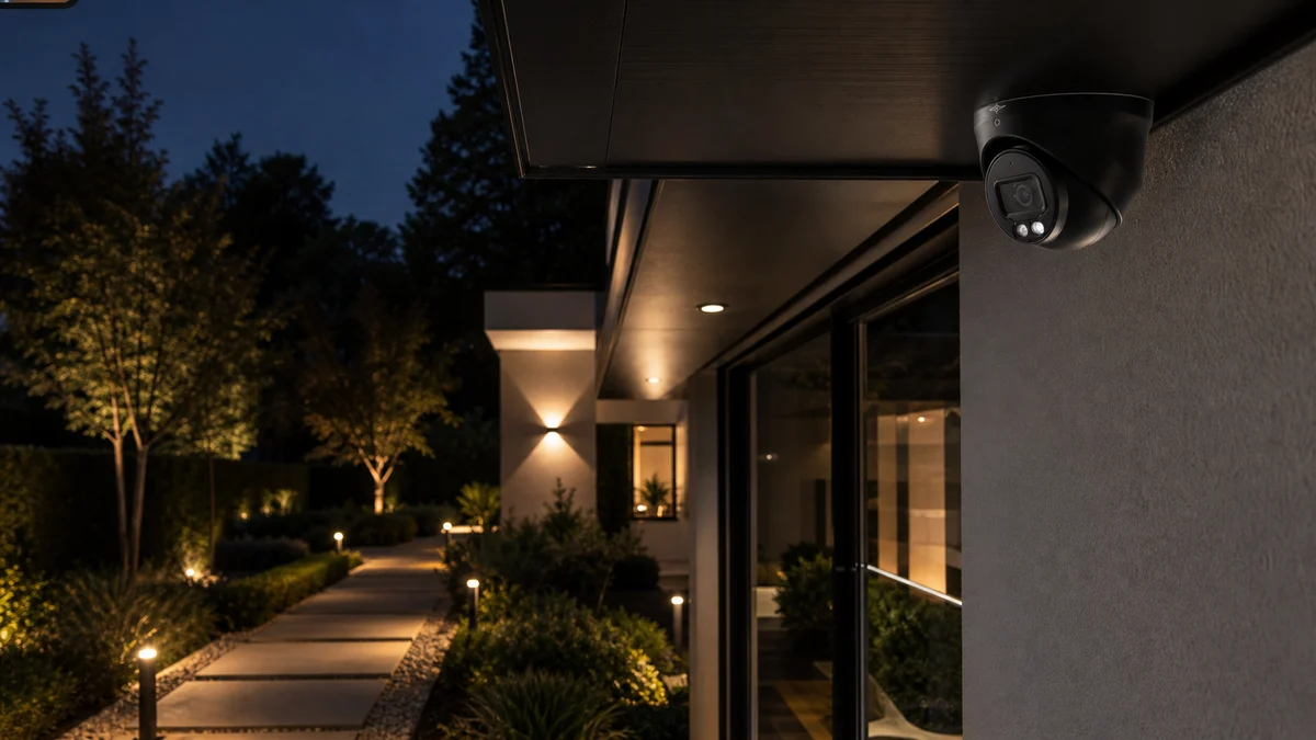 Woning beveiligd met Hikvision camerabeveiliging