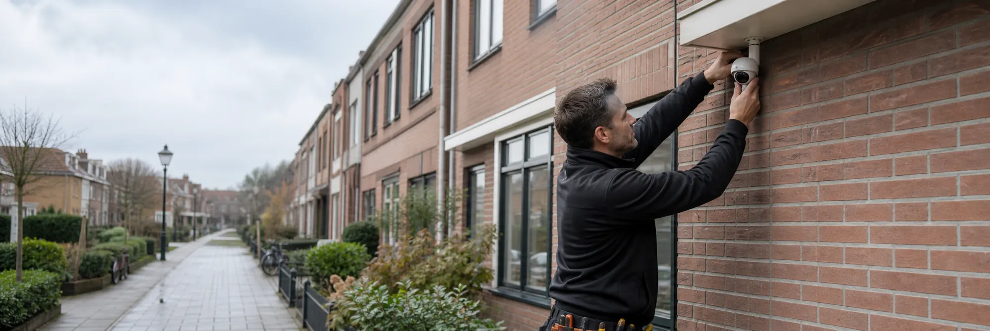 Camera-installatie voor woning in Amsterdam-Zuid