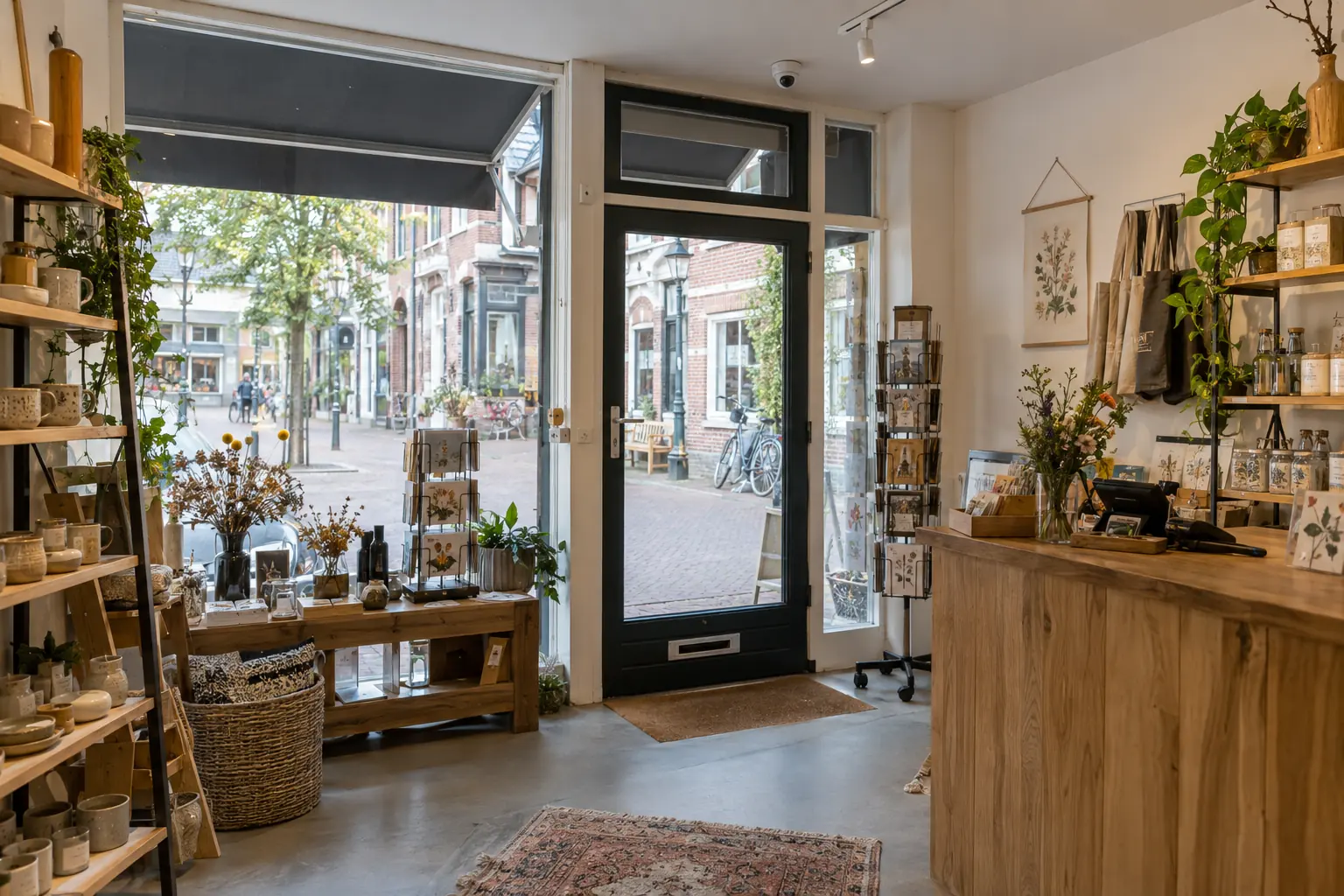 Winkel beveiligd met Hikvision camerabeveiliging