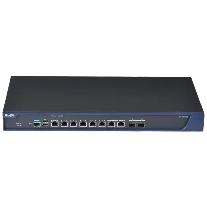 Ruijie RG-WS6008 – Access Point Controller, 6x Gigabit + 2x SFP, 32 tot 224 AP’s, 6400 Clients