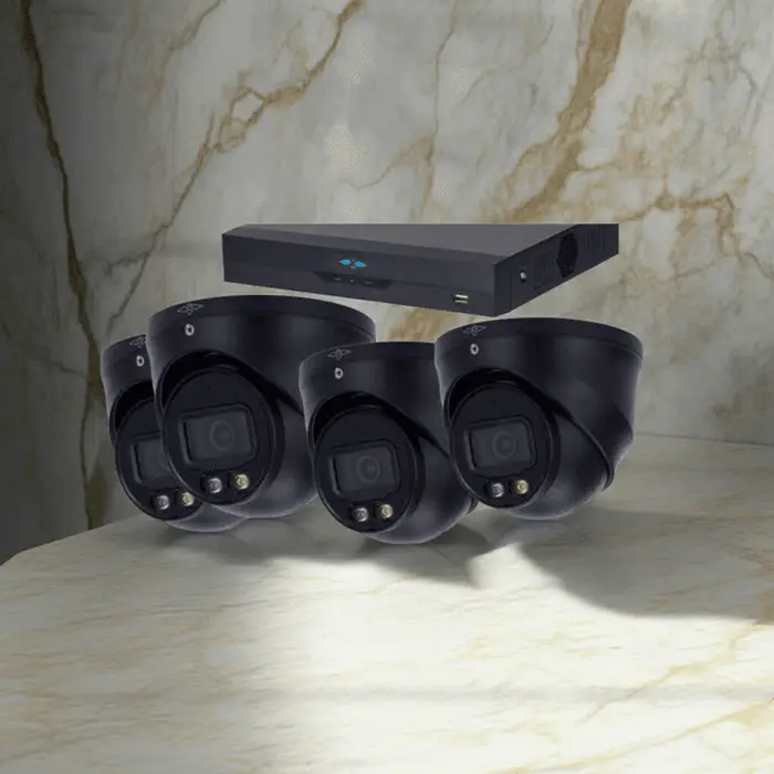 Compleet 8MP Camerasysteem Set 2 + Installatie Op Locatie