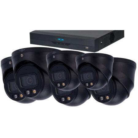 AI IP Camera met Nachtzicht – 6x Dome Plus met App