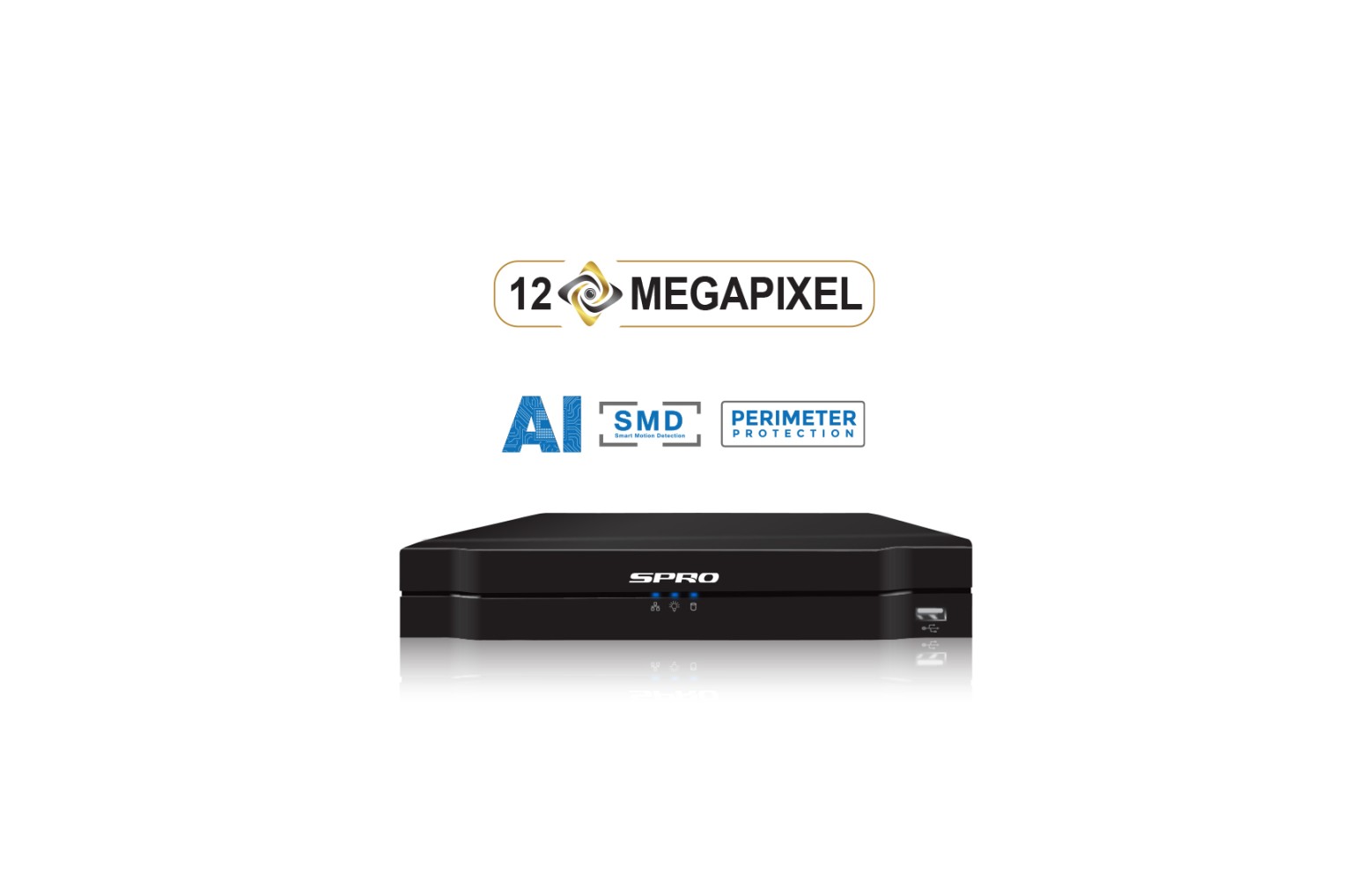 SPRO NVR DHIPNVR04-A5-0TB 4xPOE