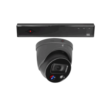 AI IP Camera met Nachtzicht – 1x Dome Pro met App