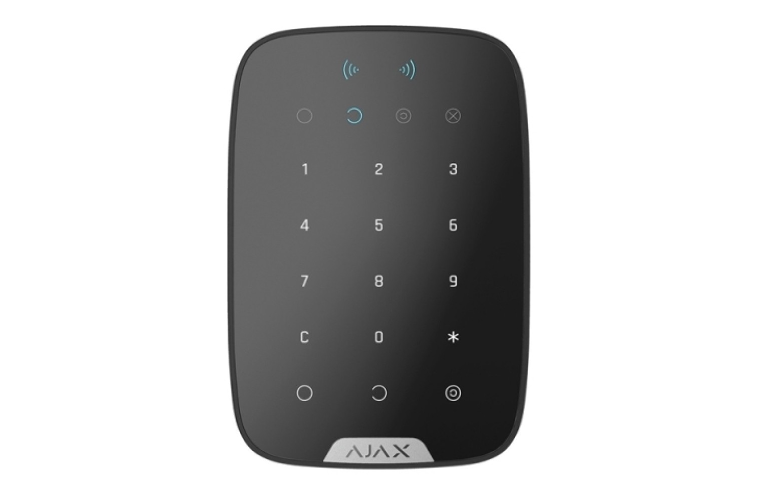 AJAX KeyPad Plus – Draadloos Toetsenpaneel met RFID-lezer