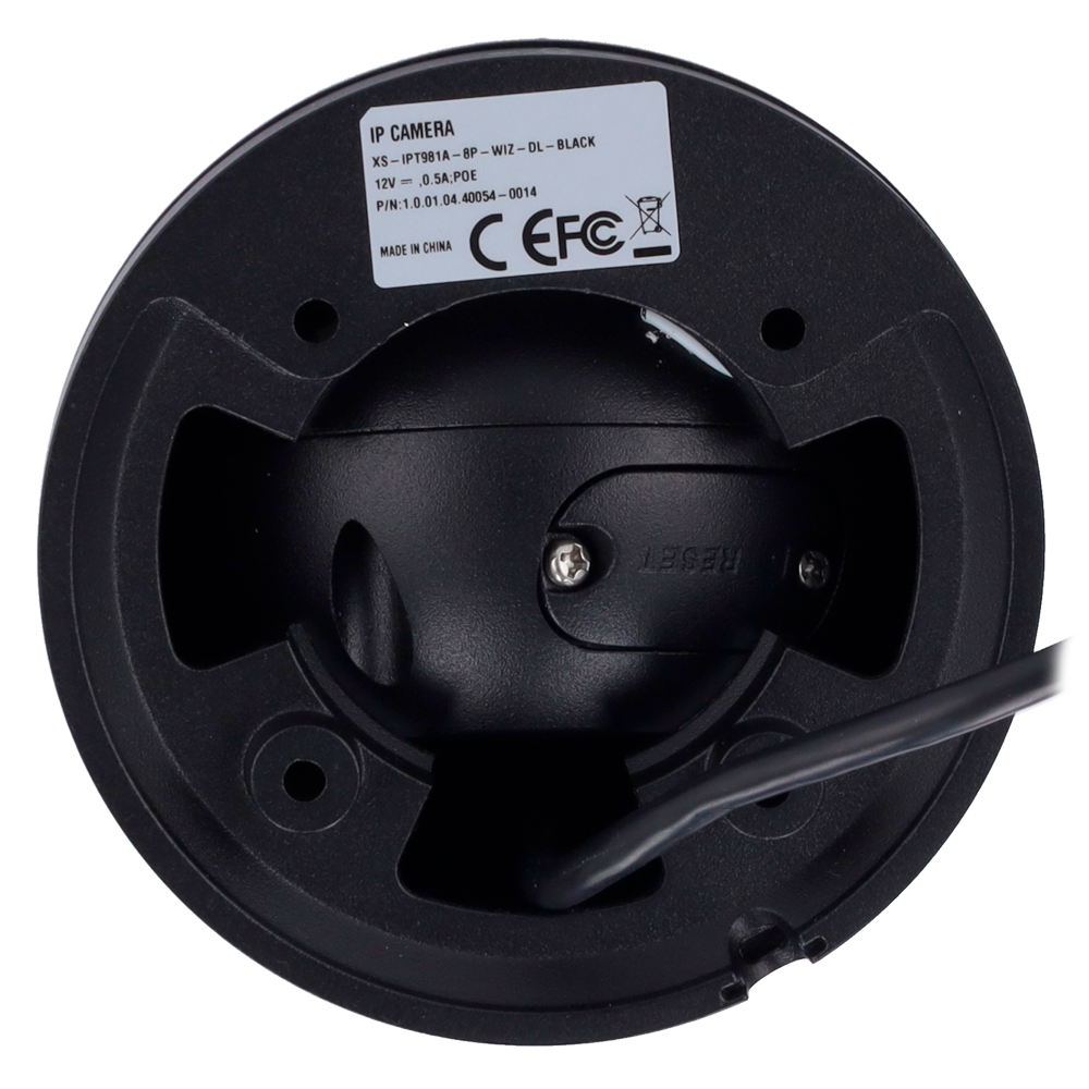 Dahua / XSecurity 8MP Turret IP Camera XS-IPT981A-8P-WIZ-DL-ZWART - Afbeelding 4