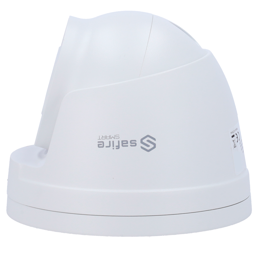 Safire 4MP Turret l1 Advanced en Duallight Range- Weerbestendigheid-Ingebouwd Alarm-Ingebouwd Microfoon -SF-IPT511ZA-4I1-SL - Afbeelding 4